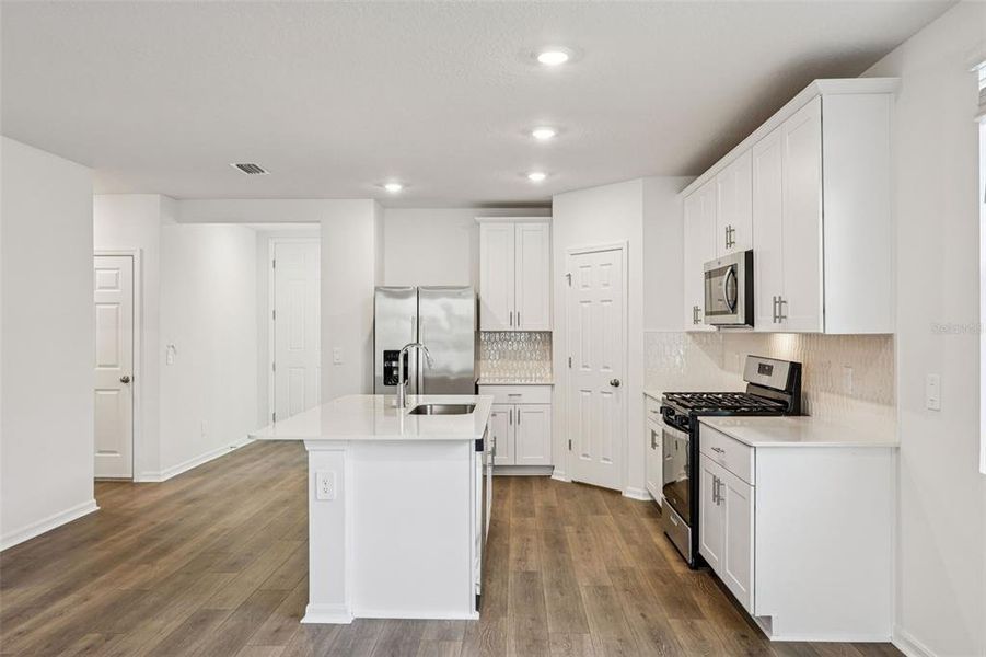 Furnished interior view inside a new home in The Reserve at Twin Lakes, St. Cloud (Image 9).
