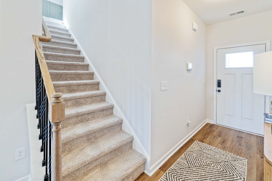 Spacious, unfurnished interior of a new home in Wilson Meadows, Clarksville (Image 20). Spacious, unfurnished interior of a new home in Wilson Meadows, Clarksville (Image 20).