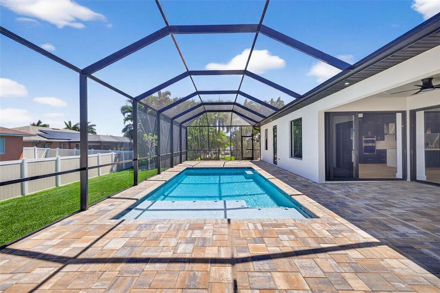 Exterior details and patio area of a home in , Cape Coral (Image 31). Exterior details and patio area of a home in , Cape Coral (Image 31).