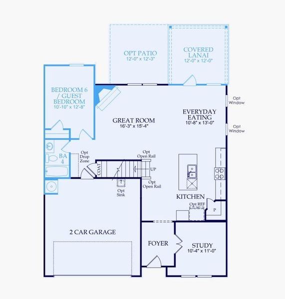 2D floor plan layout of this home in Briar Creek, Atlanta, GA (Image 3). 2D floor plan layout of this home in Briar Creek, Atlanta, GA (Image 3).