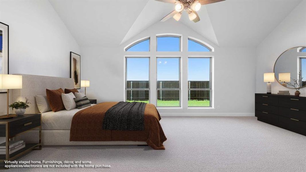 Furnished interior view inside a new home in Myrtle Creek 71', Waxahachie (Image 8). Furnished interior view inside a new home in Myrtle Creek 71', Waxahachie (Image 8).