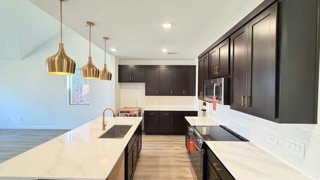 Kitchen Construction Progress featuring the Oxford Collection