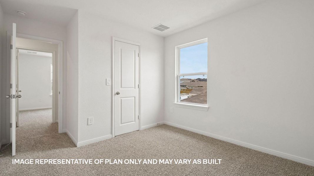 Spacious, unfurnished interior of a new home in Prairie Lakes, Buda (Image 28).