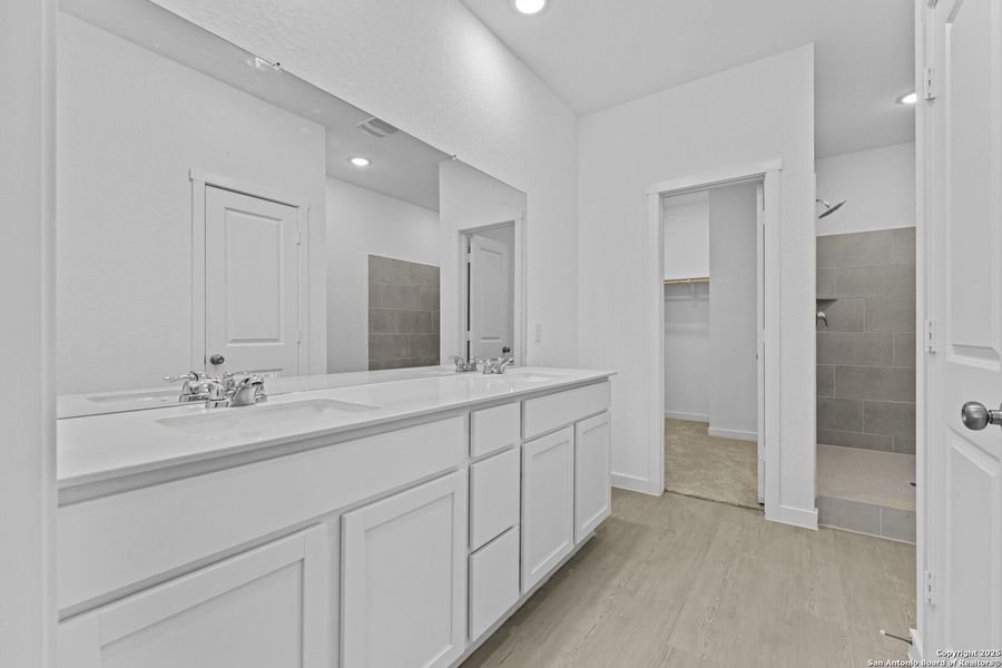 Furnished interior view inside a new home in Hidden Trails: Coastline Collection, Bulverde (Image 4).