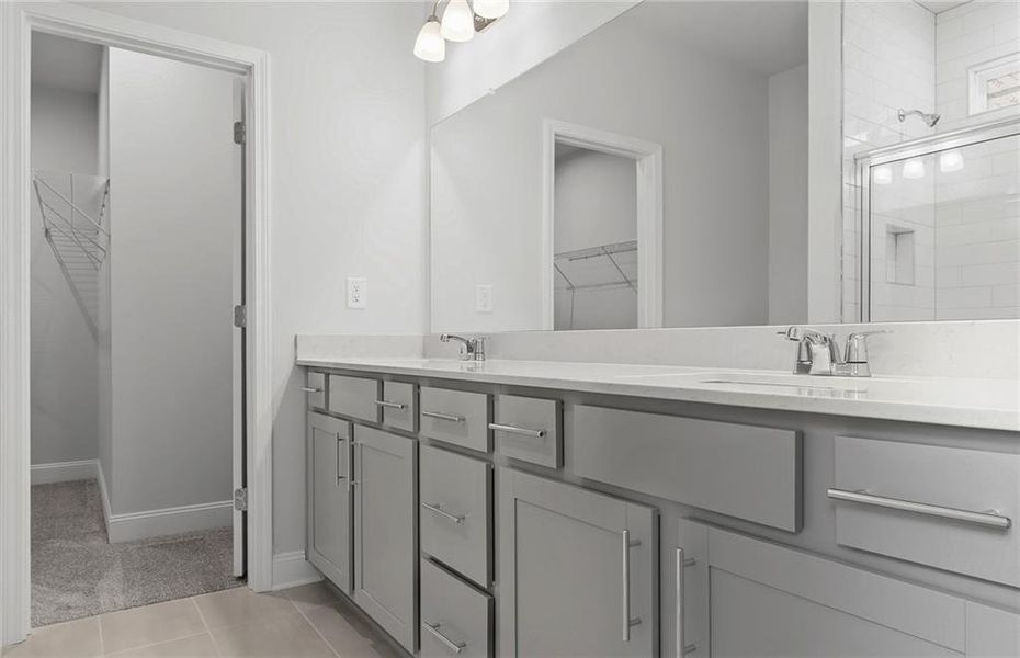 Furnished interior view inside a new home in Sun City Peachtree, Griffin (Image 4).