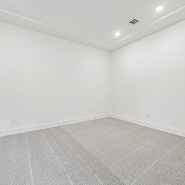 Spacious, unfurnished interior of a new home in The Parks at Wilson Creek, Celina (Image 59). Spacious, unfurnished interior of a new home in The Parks at Wilson Creek, Celina (Image 59).