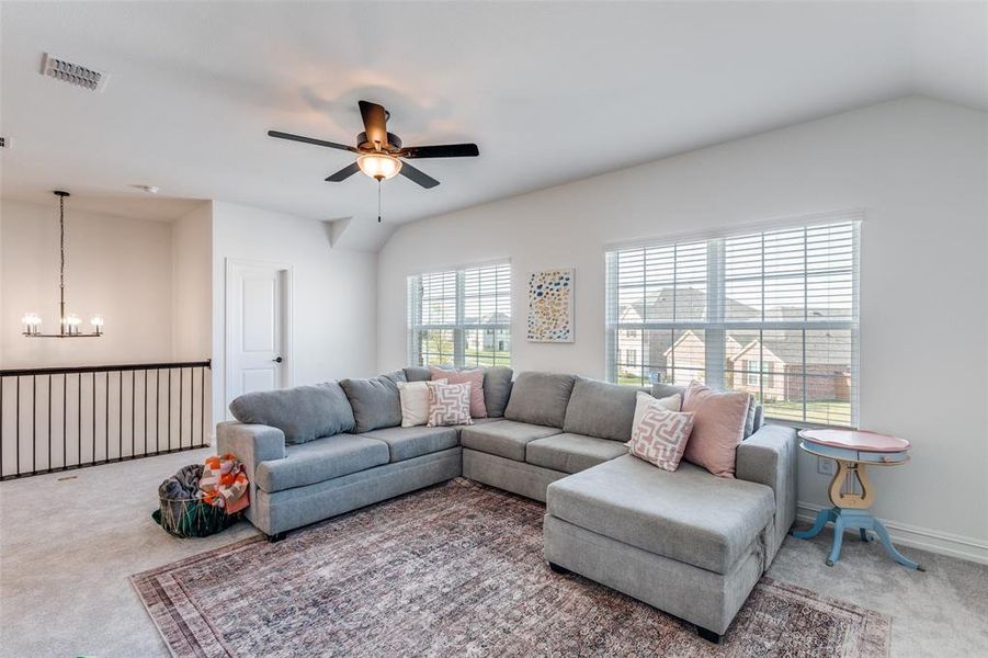 Furnished interior view inside a new home in , McKinney (Image 19).