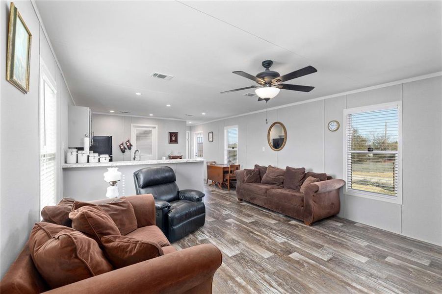 Furnished interior view inside a new home in , Brownwood (Image 11). Furnished interior view inside a new home in , Brownwood (Image 11).