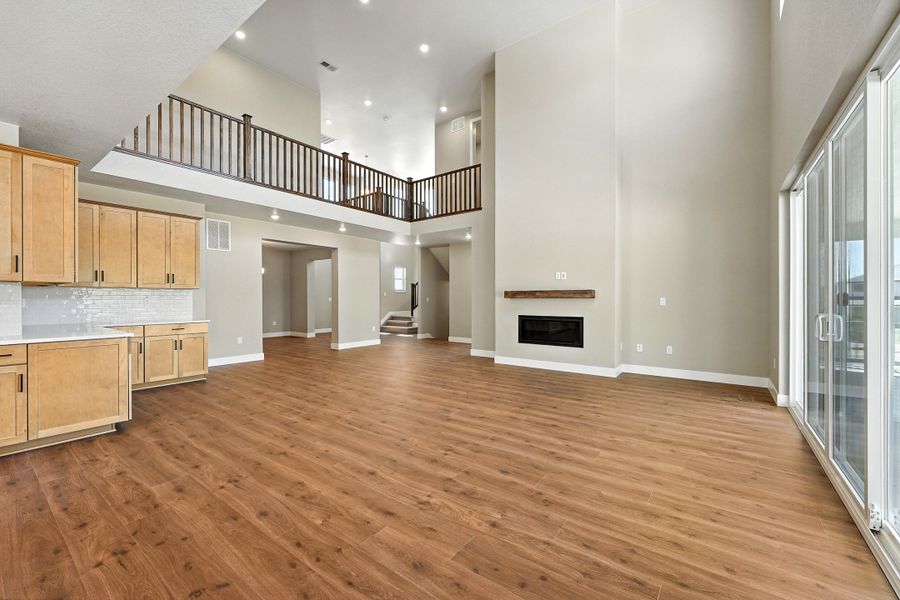 Spacious, unfurnished interior of a new home in Hillside at Crystal Valley Destination Collection, Castle Rock (Image 18).