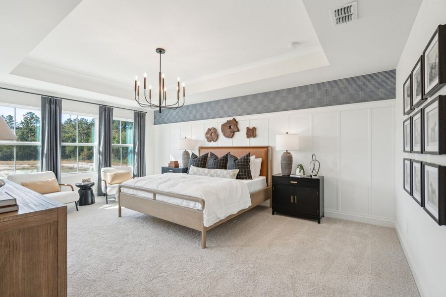 Furnished interior view inside a new home in Stono Village, Hollywood (Image 30).