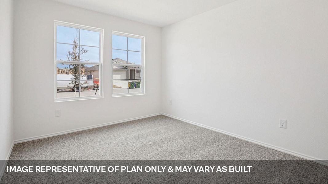 Spacious, unfurnished interior of a new home in Carillon, Manor (Image 14).