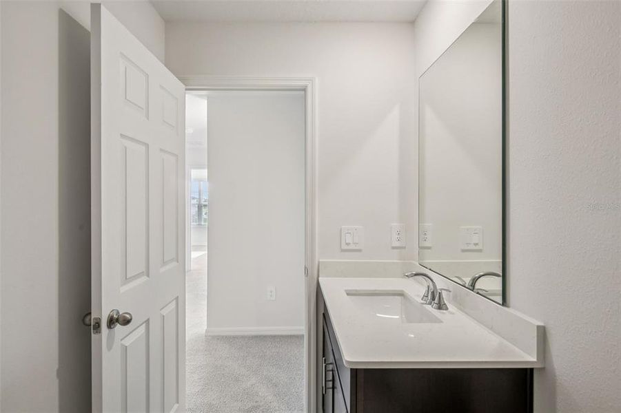 Furnished interior view inside a new home in Springs at Lake Alfred - Classic Series, Lake Alfred (Image 15).