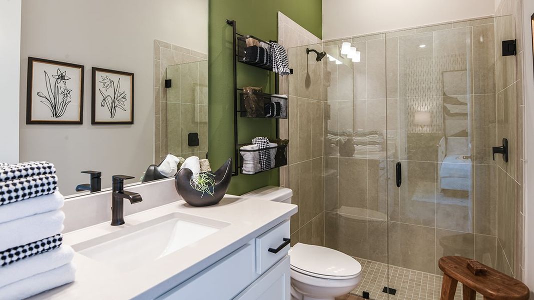 Representative furnished interior of a home built from the Pallazio by Taylor Morrison in Esplanade at McKinnon Groves, Winter Garden (Image 31).