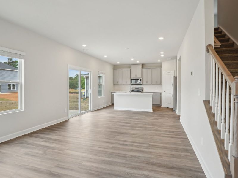 Spacious, unfurnished interior of a new home in Harper Landing, Stanley (Image 11).