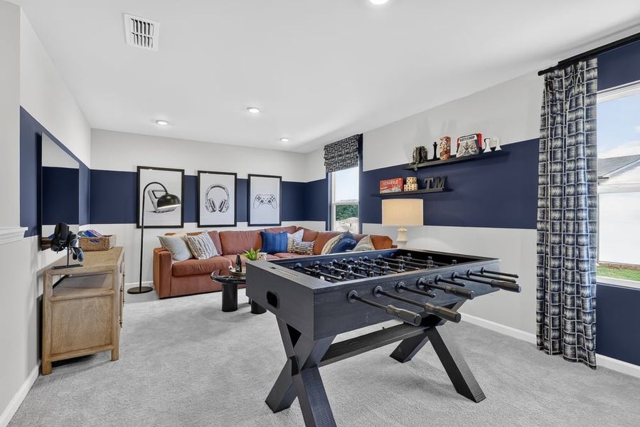Representative furnished interior of a home built from the Timber by Taylor Morrison in Weatherfield, Buford (Image 15).