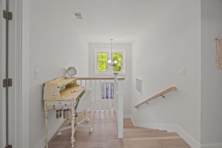 Furnished interior view inside a new home in , Johns Island (Image 17).