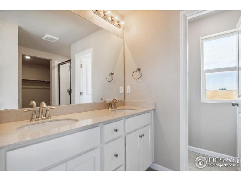 Furnished interior view inside a new home in The Overlook at Johnstown Farms, Johnstown (Image 7).