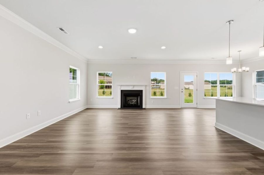 Spacious, unfurnished interior of a new home in Sullivans Reserve, Walkertown (Image 23). Spacious, unfurnished interior of a new home in Sullivans Reserve, Walkertown (Image 23).