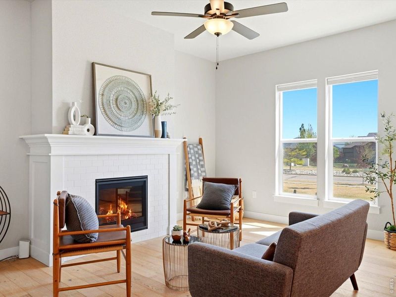 Furnished interior view inside a new home in , Windsor (Image 6).