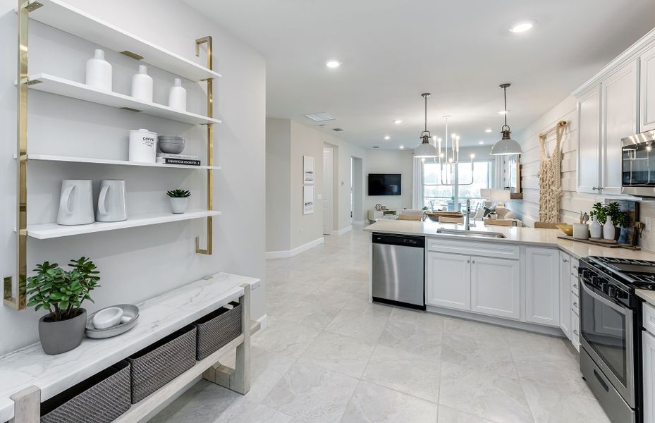 Kitchen with ample storage Kitchen with ample storage