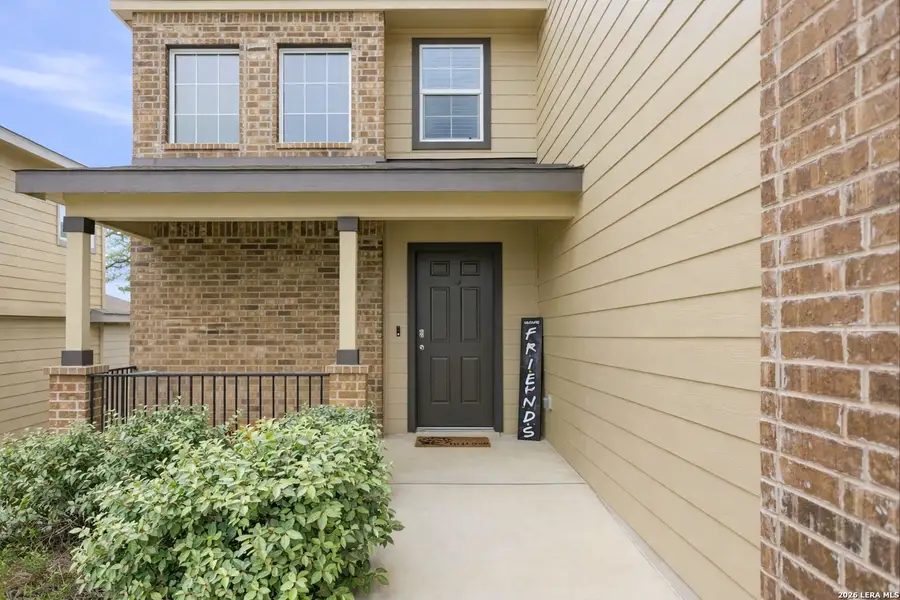 Exterior details and patio area of a home in Copper Canyon, Bulverde (Image 20).