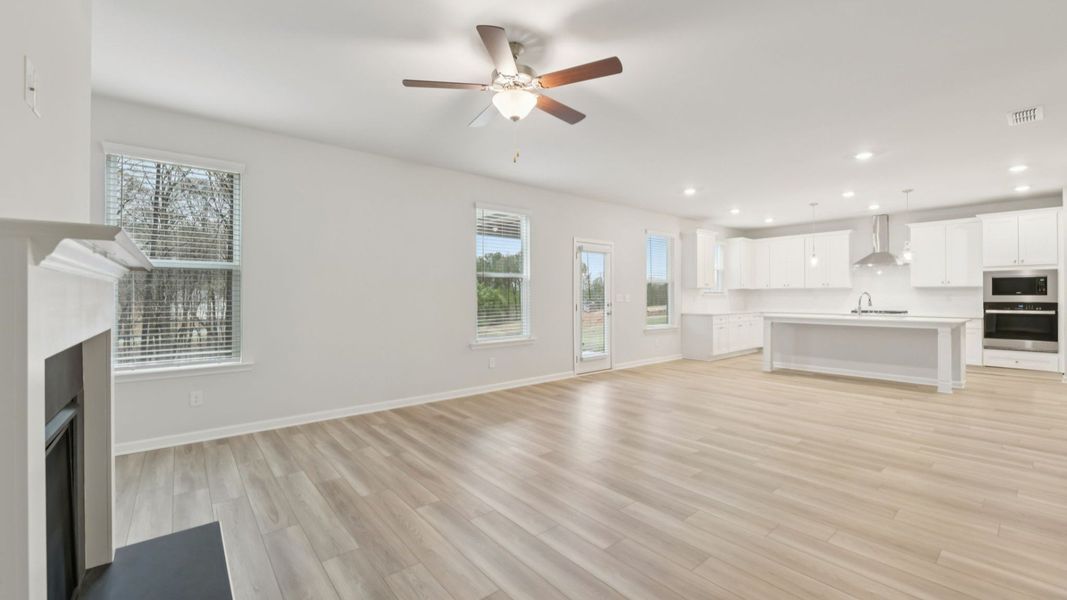 Furnished interior view inside a new home in Hamilton Lakes, Loganville (Image 7).
