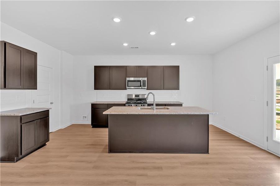 Furnished interior view inside a new home in , Rockmart (Image 5).