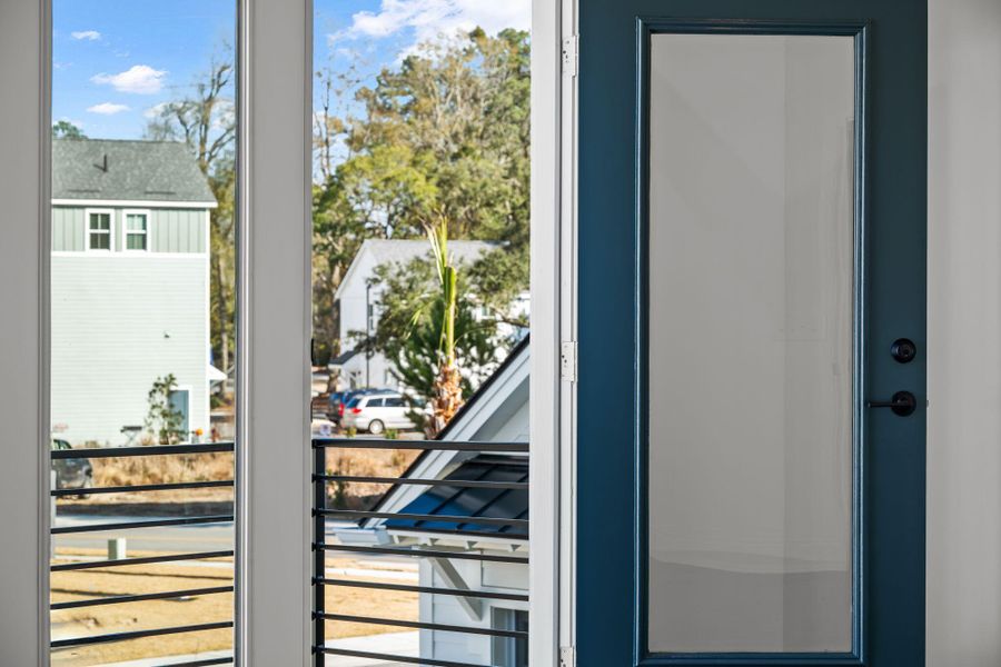Exterior details and patio area of a home in , Johns Island (Image 22).