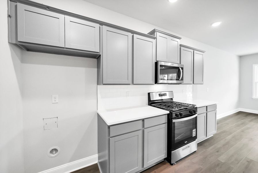 Furnished interior view inside a new home in Monroe Preserve, Chapin (Image 15).