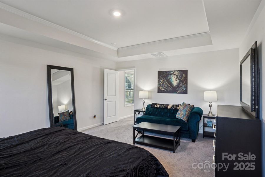 Furnished interior view inside a new home in Falls Cove, Troutman (Image 35).