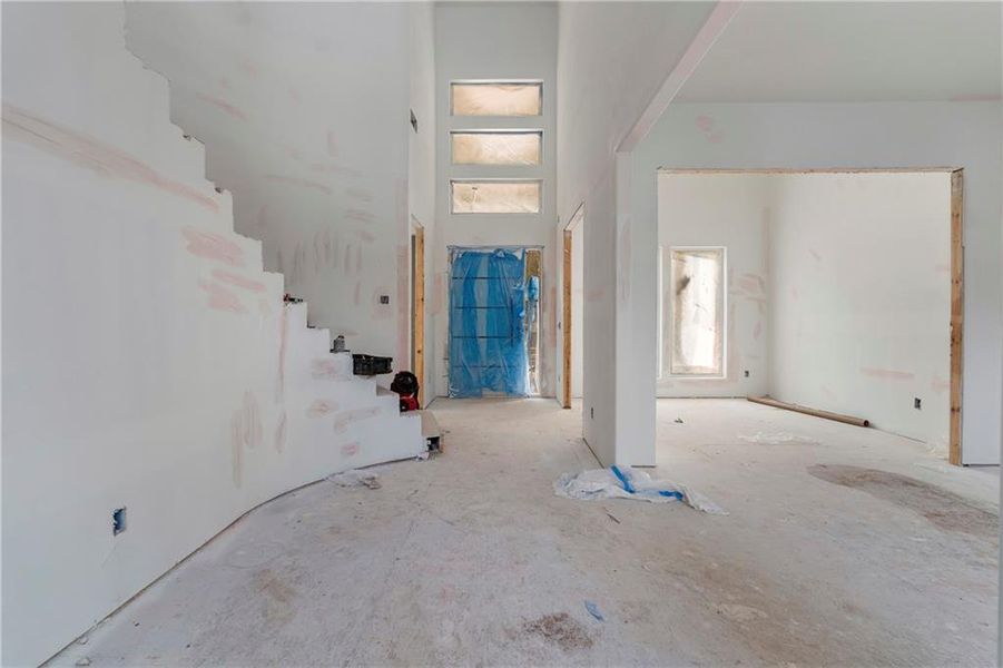 In-progress construction of a new home in , Fairburn, GA (Image 17).