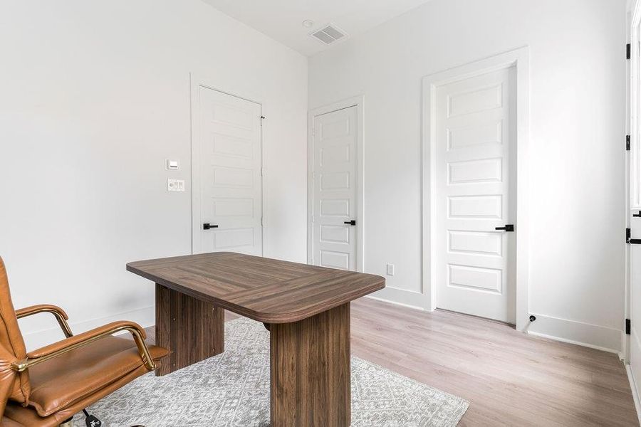 Furnished interior view inside a new home in , Houston (Image 16).