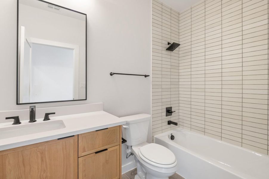 Furnished interior view inside a new home in , Houston (Image 11).