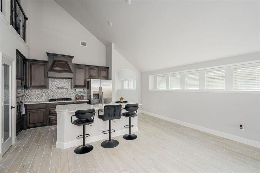 Furnished interior view inside a new home in West Crossing, Anna (Image 8). Furnished interior view inside a new home in West Crossing, Anna (Image 8).