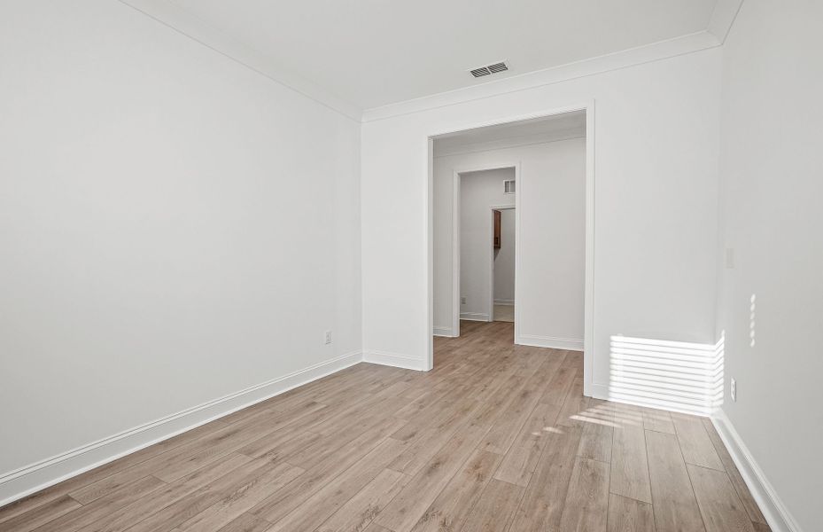 Spacious, unfurnished interior of a new home in Carolina Riverside, Belmont (Image 60).