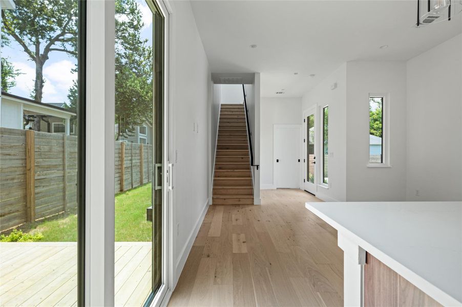 Exterior details and patio area of a home in , Austin (Image 24).
