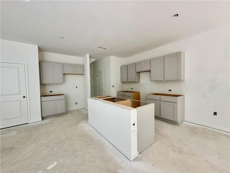 In-progress construction of a new home in Eastlyn Crossing, Flowery Branch, GA (Image 18).