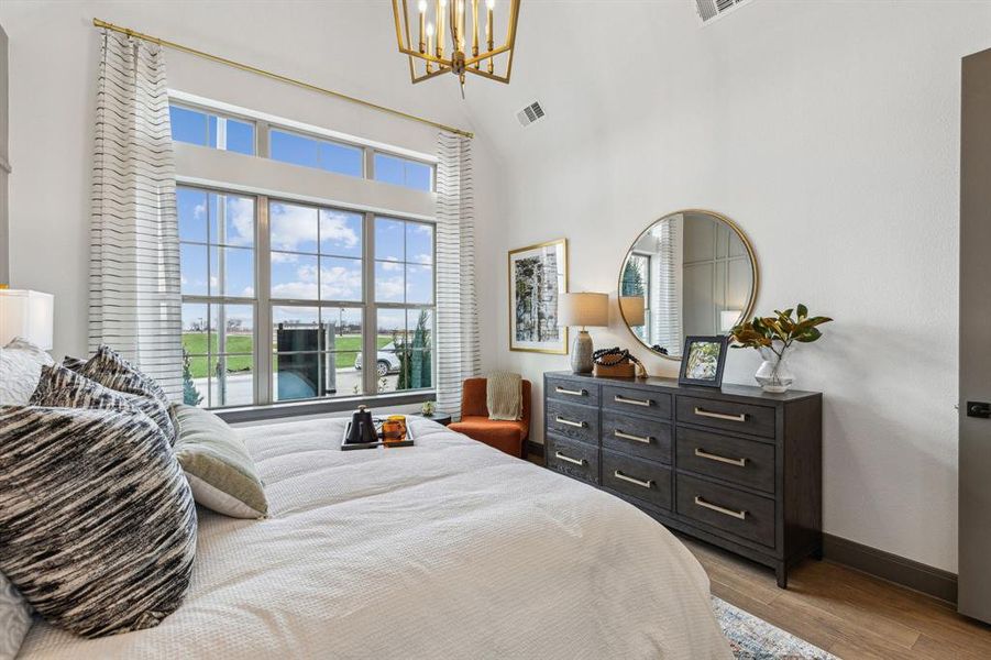 Furnished interior view inside a new home in Mantua Point Gardens, Van Alstyne (Image 27).