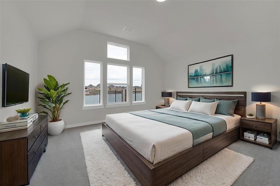 Furnished interior view inside a new home in Mercer Meadows, Royse City (Image 6).