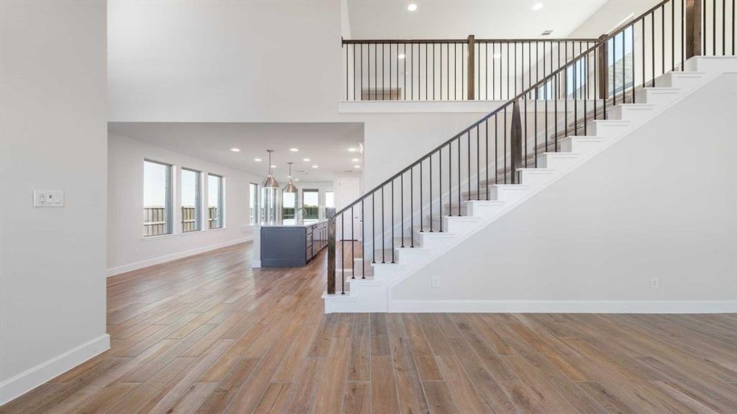 Spacious, unfurnished interior of a new home in The Parks At Wilson Creek 40', Celina (Image 13). Spacious, unfurnished interior of a new home in The Parks At Wilson Creek 40', Celina (Image 13).