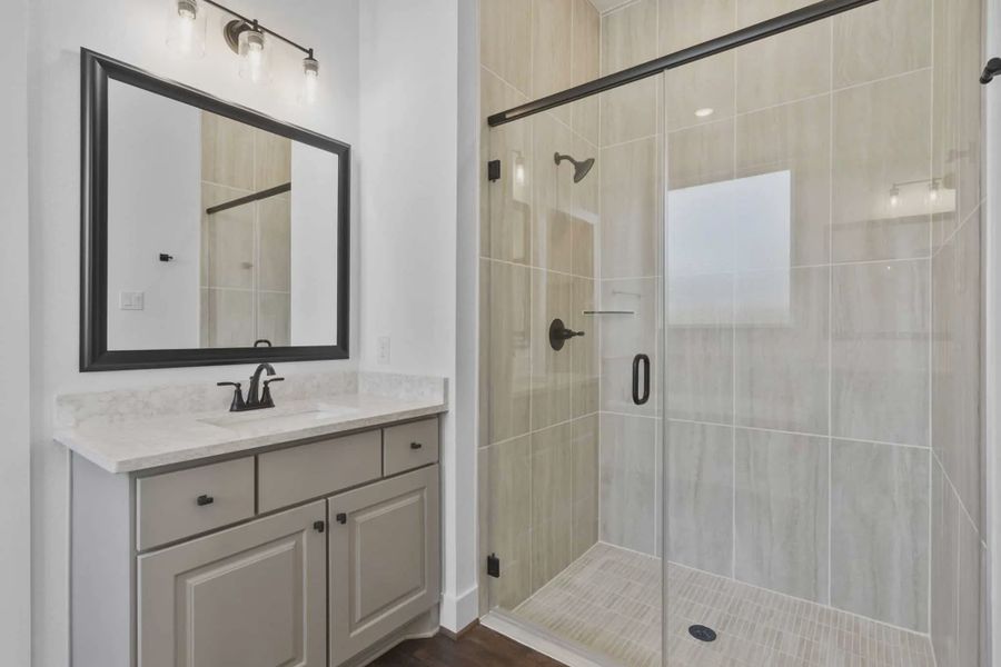 Furnished interior view inside a new home in Artavia, Conroe (Image 5).
