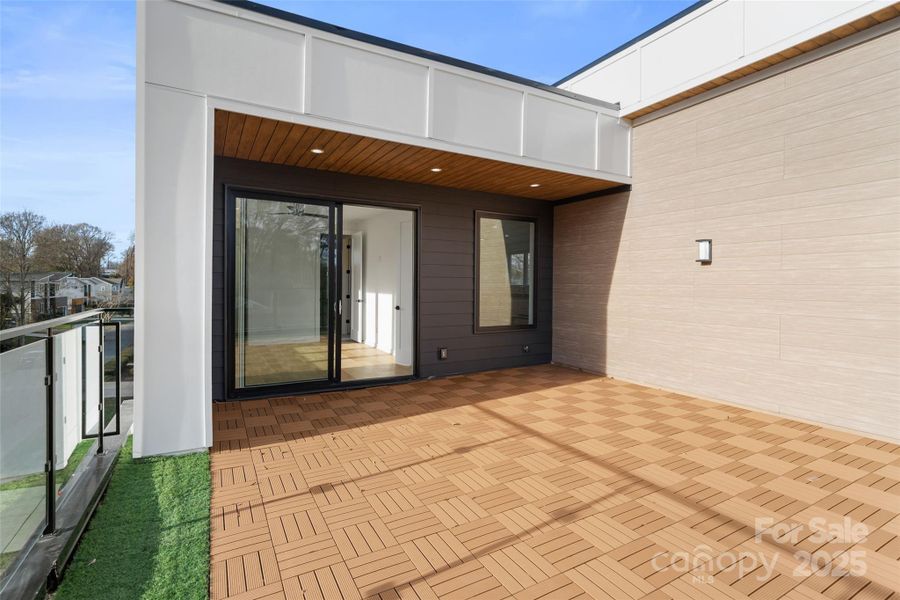 Exterior details and patio area of a home in , Charlotte (Image 4). Exterior details and patio area of a home in , Charlotte (Image 4).