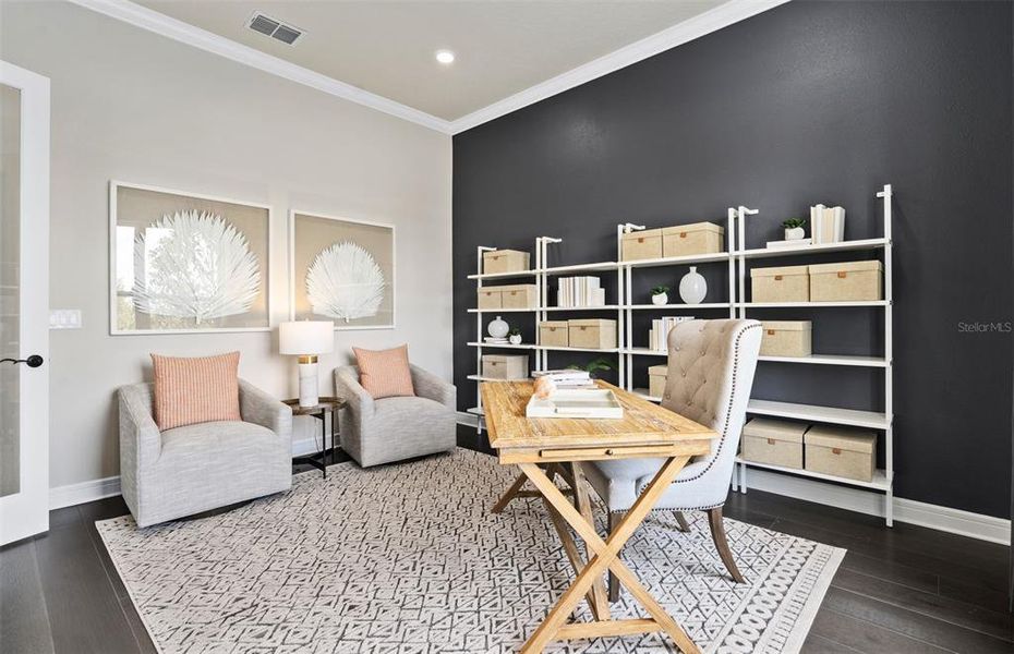 Furnished interior view inside a new home in , Mount Dora (Image 16).