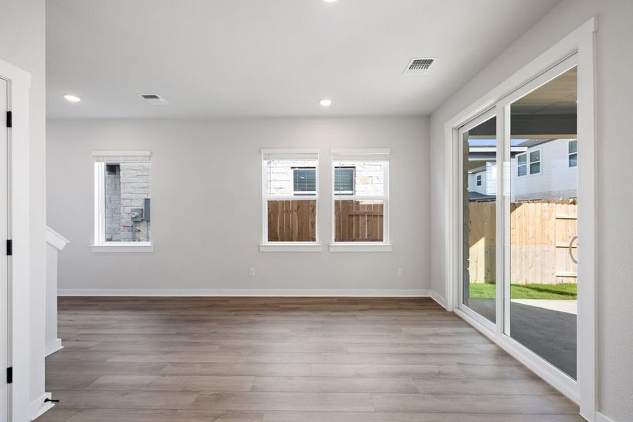 Spacious, unfurnished interior of a new home in Union Collection at Park Central, Georgetown (Image 21).