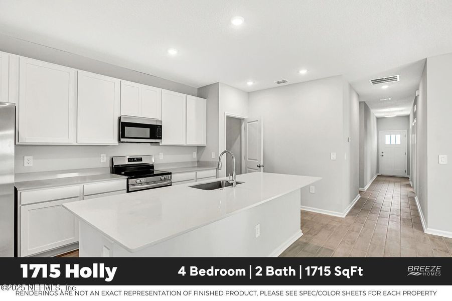 Furnished interior view inside a new home in Saddle Oaks, Jacksonville (Image 8).