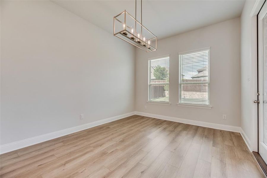 Spacious, unfurnished interior of a new home in Villages of Hurricane Creek, Anna (Image 23). Spacious, unfurnished interior of a new home in Villages of Hurricane Creek, Anna (Image 23).