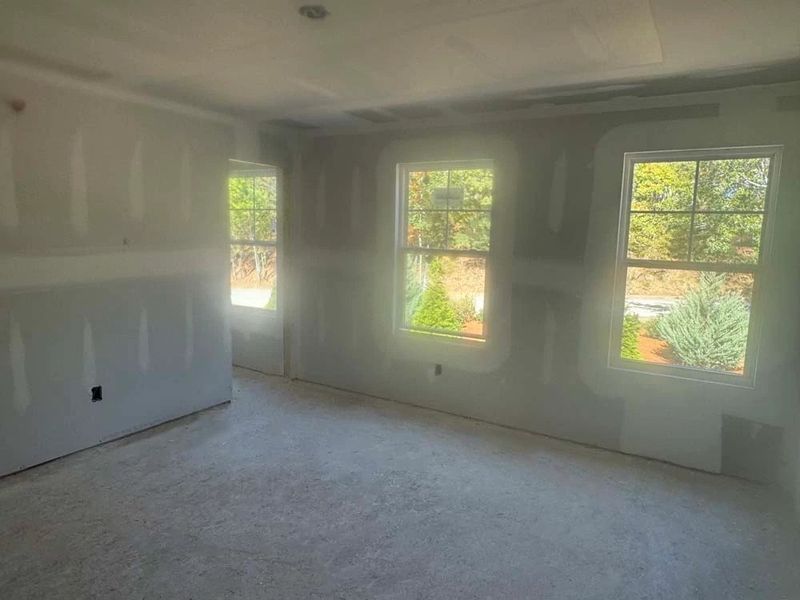 Primary Bedroom Construction Progress