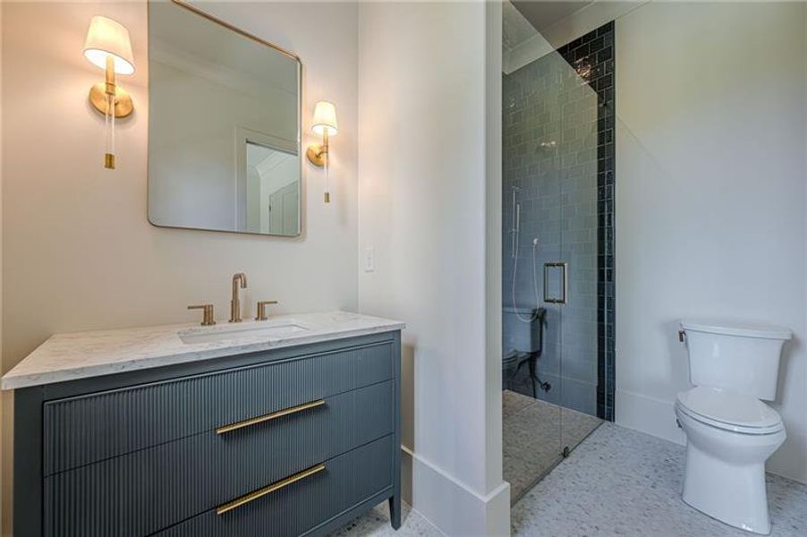 Furnished interior view inside a new home in , Canton (Image 52).