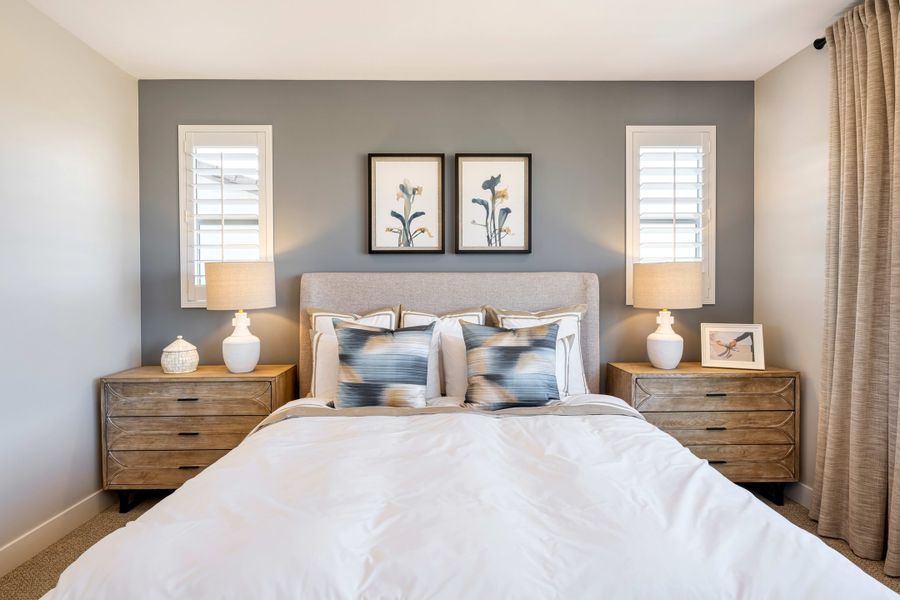 Representative furnished interior of a home built from the Viridian Plan 4004 by Tri Pointe Homes in Waterston Central, Gilbert (Image 11).