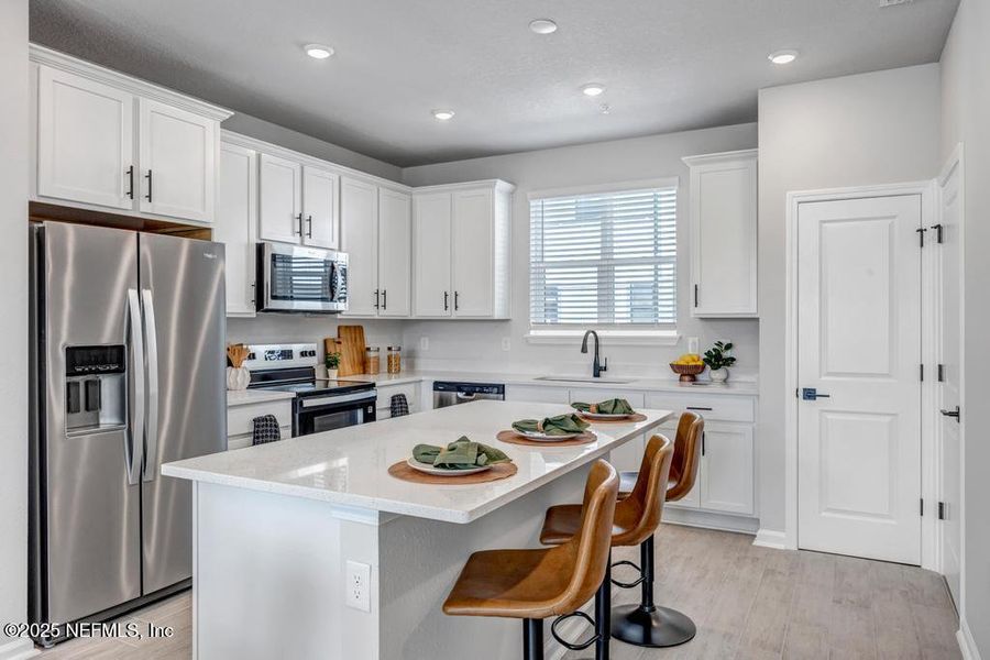 Furnished interior view inside a new home in , Jacksonville (Image 14).